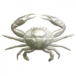 Super Crab 6" - Pearl White
