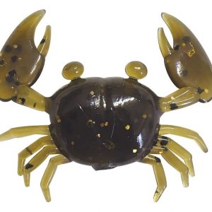 Super Little Crabs 1" - Green Gold Flake